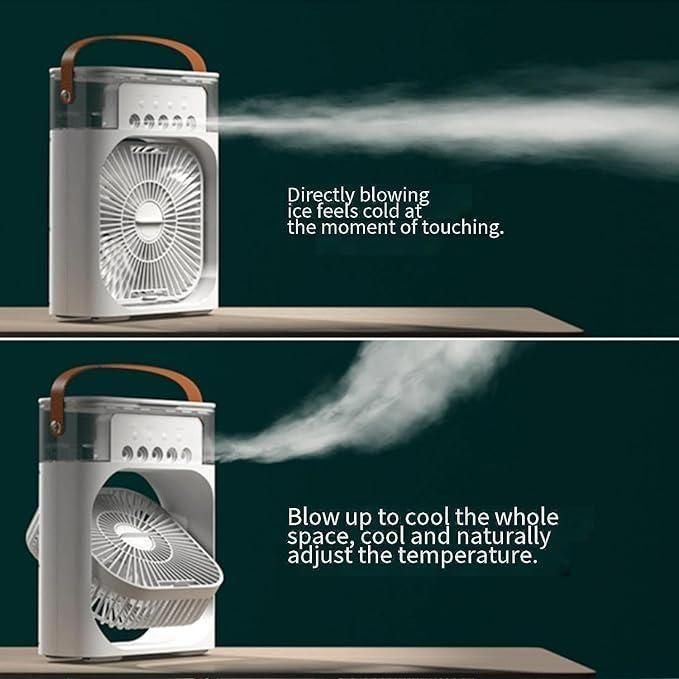 Mini USB Air Cooler Fan – Powerful, Portable & Rechargeable Summer Relief!