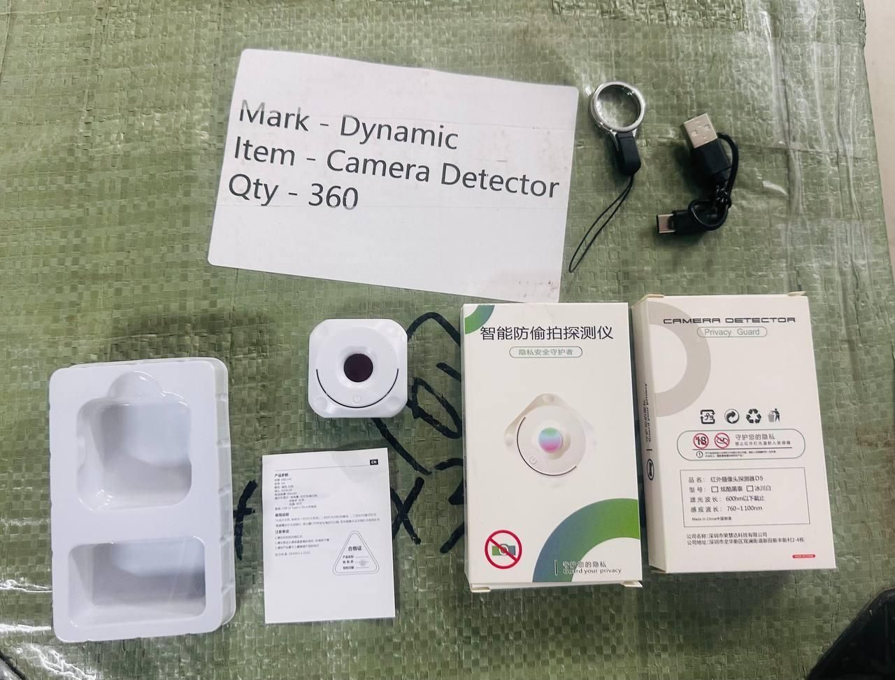Mini Camera Detector – Advanced Portable Anti-Spy Device for Hidden Cameras, GPS Trackers & Wireless Bugs