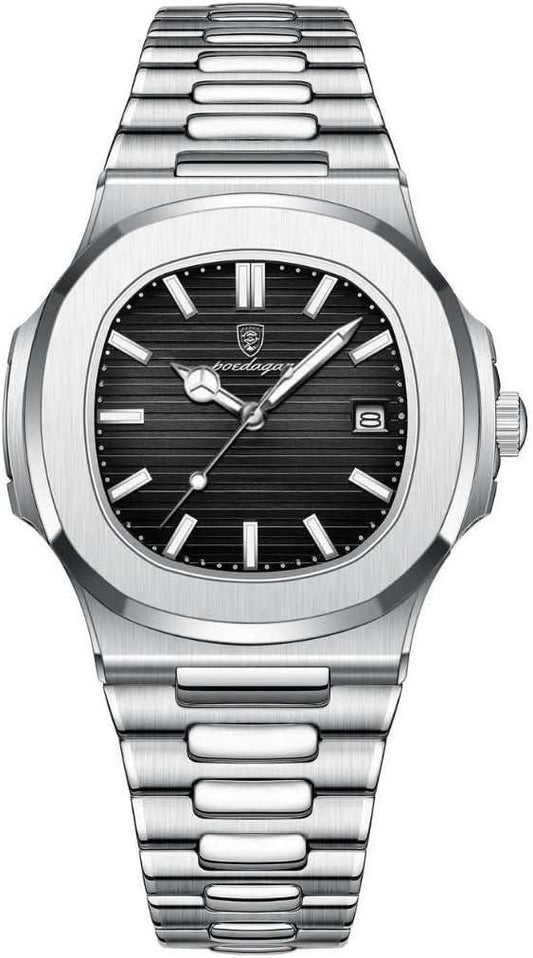 Men’s Premium Stainless Steel Watch – Bold. Durable. Refined