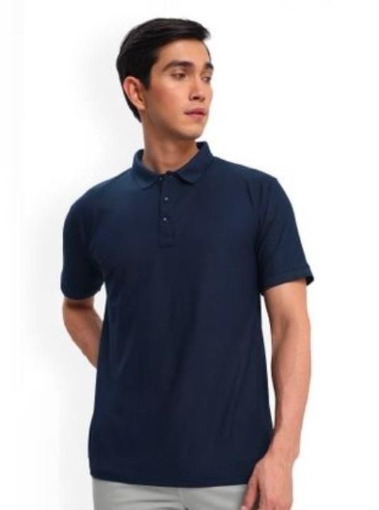 UrbanFit™ Men's Solid Polo T-Shirt (Pack of 3) – Casual Wear | Soft Poly Cotton | Half Sleeves | Regular Fit