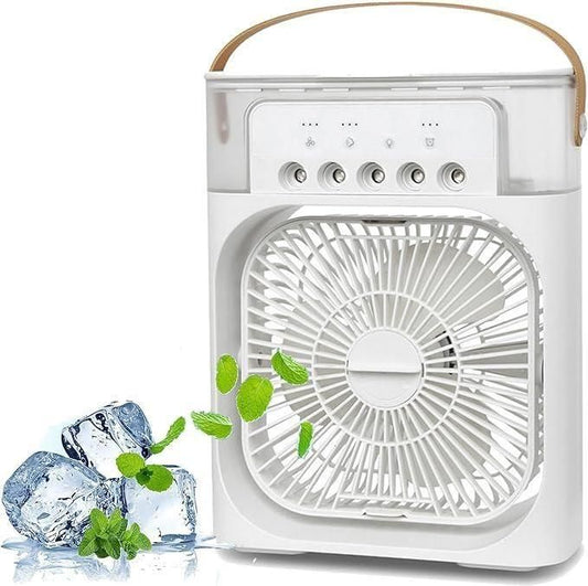 Mini USB Air Cooler Fan – Powerful, Portable & Rechargeable Summer Relief!